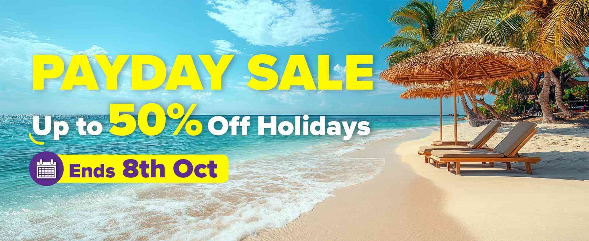 PAYDAY SALE – UP TO 50% OFF
