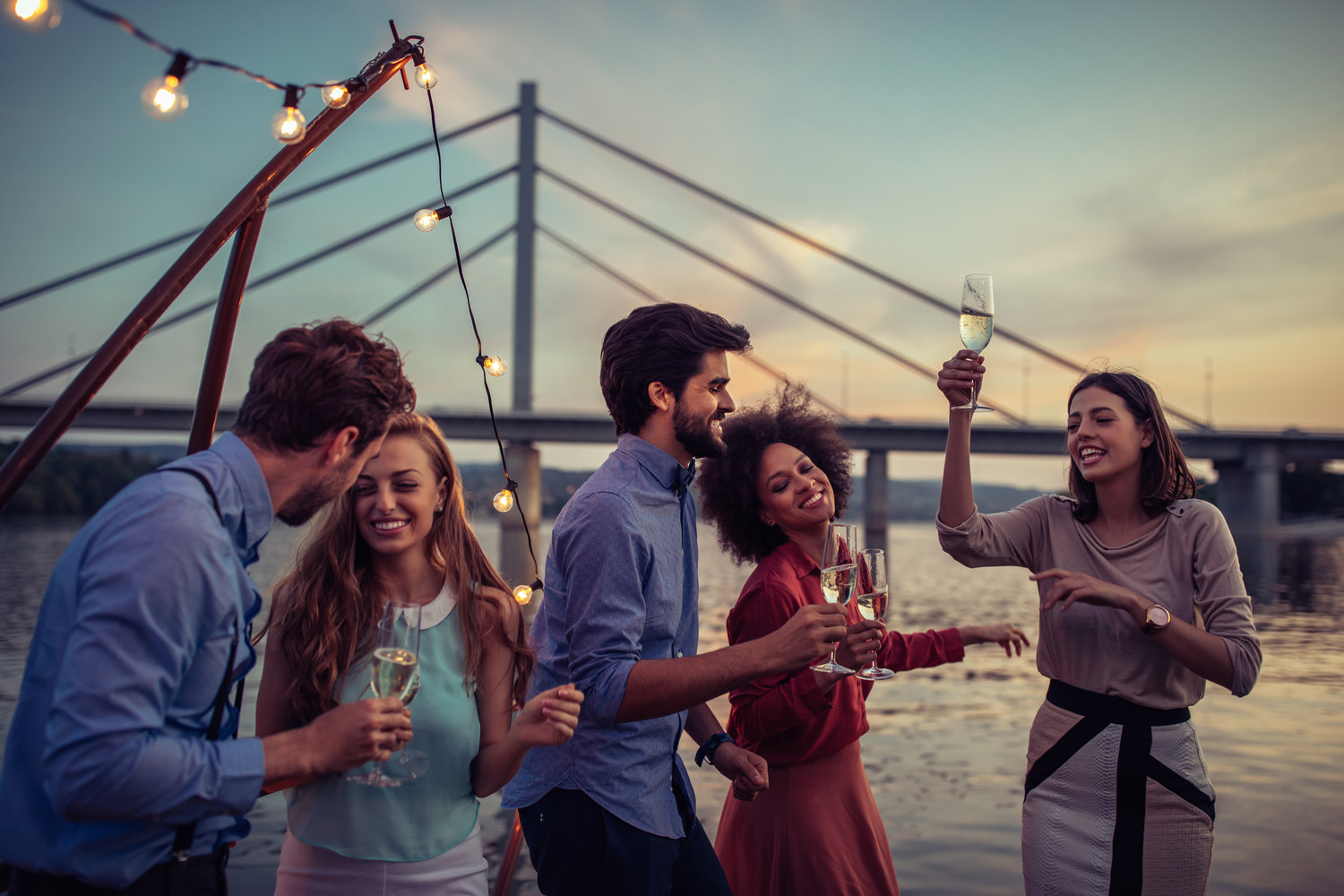 Drink Bubbly on a River Cruise