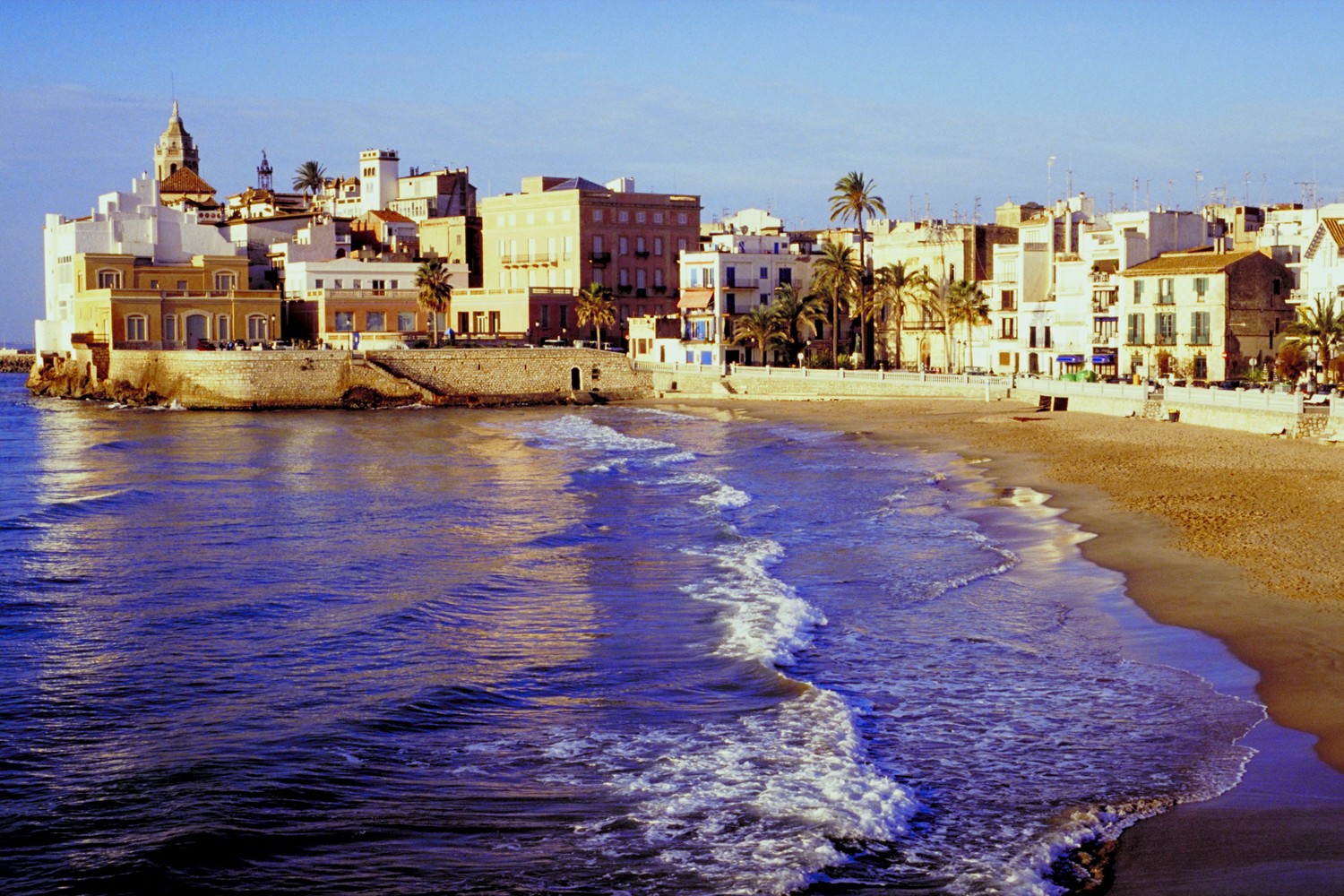 Hit the lovely sands of Sitges