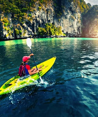 Kayaking in Angthong National Marine Park